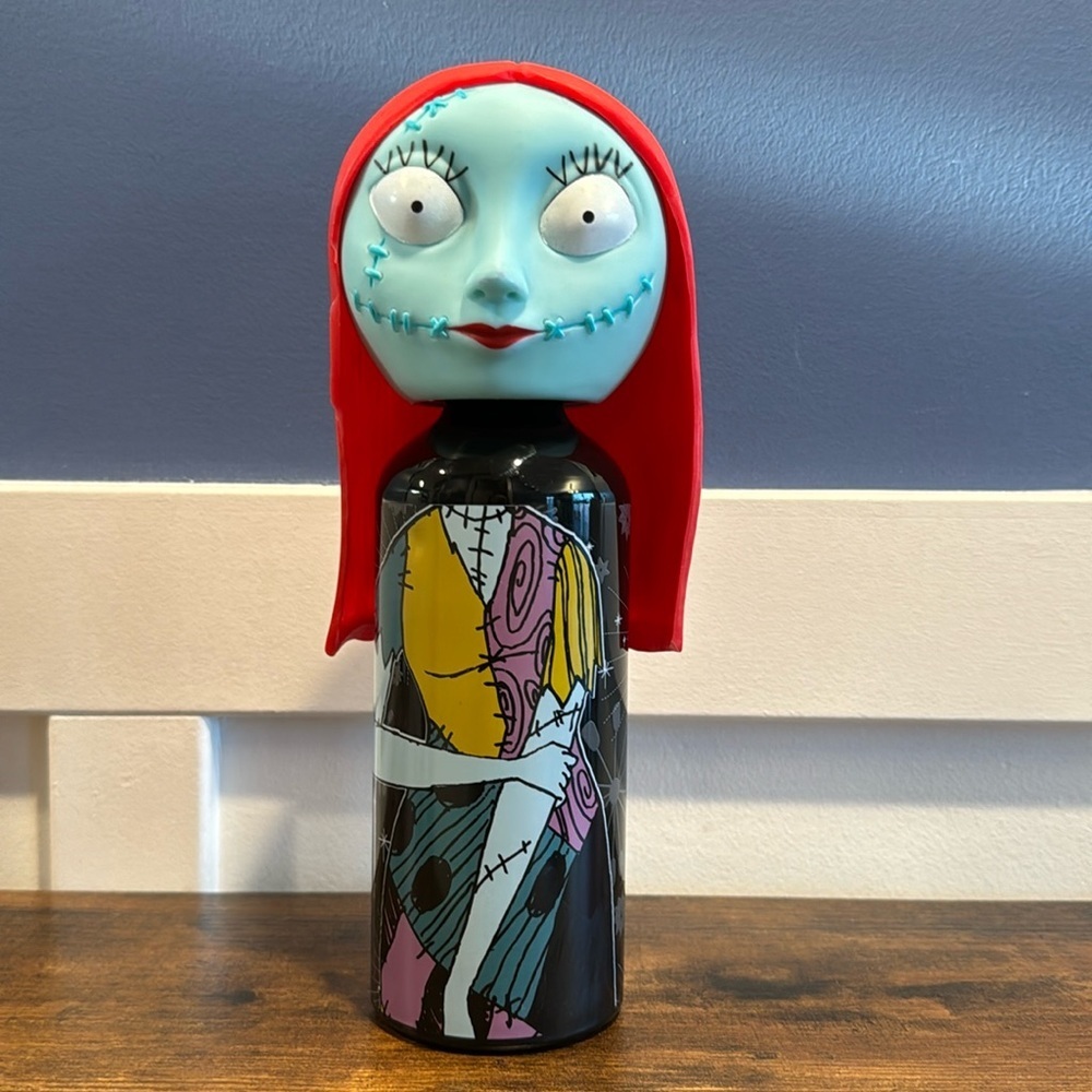 Disney Nightmare Before Christmas Sally Aluminum Water Bottle NEW
